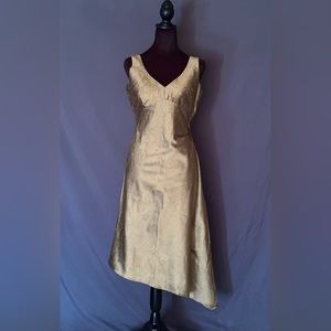 Robin Jordan Golden Dress 6
